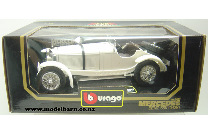 1/18 Mercedes SSK (1928, white)