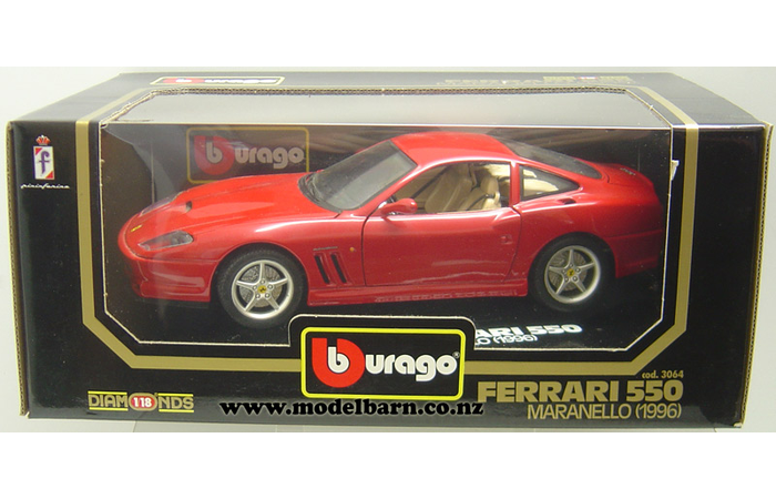 1/18 Ferrari 550 Maranello (1996, red) - Vehicles-Ferrari : Model