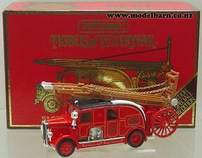 1/49 Leyland Cub FK-7 Fire Engine (1936, red)-other-trucks-Model Barn