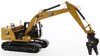 1/50 Caterpillar 323 Excavator Next Generation with Attachments