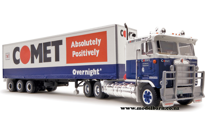 1/64 Kenworth COE with Semi Trailer "Comet"