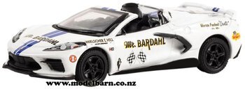 1/64 Chev Corvette C8 Stingray Coupe (2022, white) "Bardahl"-chevrolet-and-gmc-Model Barn