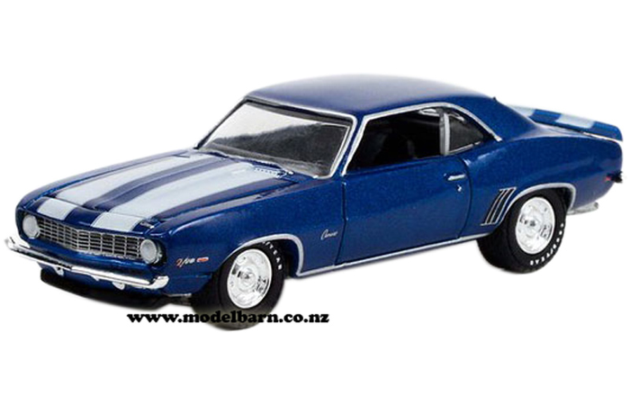 1/64 Chev Camaro Z28 (1969, blue & white)