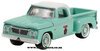 1/64 Dodge D-100 Pick-Up (1965, turquoise) "Smokey Bear"