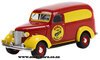 1/64 Chev Panel Van (1939, red & yellow) "Shell Gasoline"