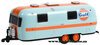 1/64 Airstream Land Yacht Safari Custom Caravan (1971, blue & orange) "Gulf"