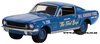1/64 Ford Mustang Fastback (1965, blue) "The Ford Boys"