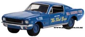 1/64 Ford Mustang Fastback (1965, blue) "The Ford Boys"-ford-Model Barn