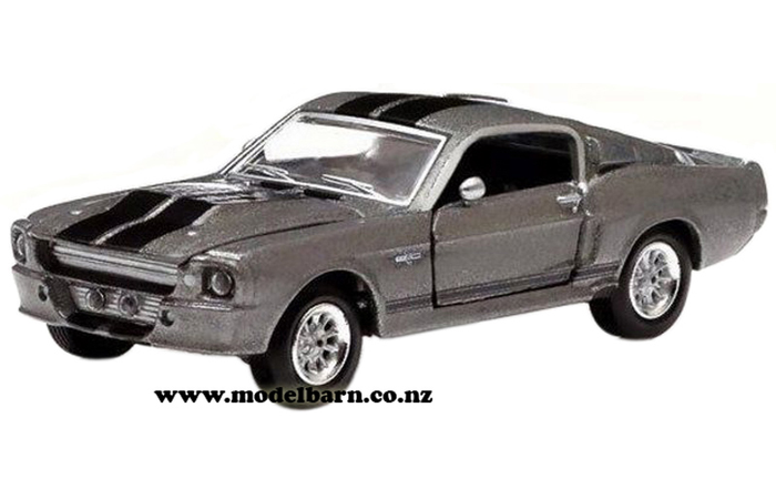 1/64 Ford Mustang (1967, grey & black) "Eleanor"