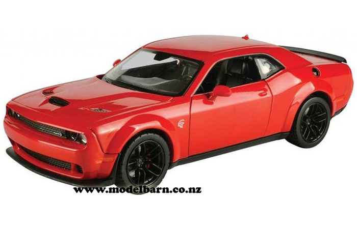 1/24 Dodge Challenger SRT Hellcat (2018, red)