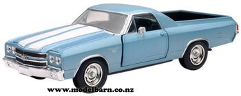 1/25 Chev El Camino SS (1970, blue)-chevrolet-and-gmc-Model Barn