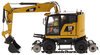 1/50 Caterpillar M323F Railroad Wheel Excavator & Accessories