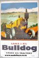 Lanz & KL Bulldog Enamel Sign (610mm x 915mm)