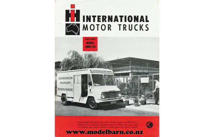 International ABM-130 Metro Van Brochure