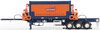 1/50 O'Phee Boxloader Side Loader Trailer with Container "Drake" (blue & orange)