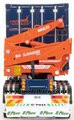 1/50 O'Phee Boxloader Side Loader Trailer with Container "Drake" (blue & orange)