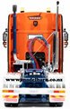 1/50 Kenworth K200 2.3m with O'Phee Boxloader Side Loader Trailer Combo "Drake" (orange & blue)