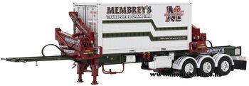 1/50 O'Phee Boxloader Side Loader Trailer with Container "Membrey's"-trailers-Model Barn