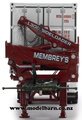 1/50 O'Phee Boxloader Side Loader Trailer with Container "Membrey's"