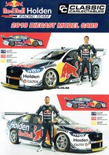 Classic Carlectables Holden ZB Commodore "Red Bull Racing" Poster-model-catalogues-Model Barn