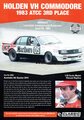 Classic Carlectables Holden VH Commodore "Peter Brock" Poster