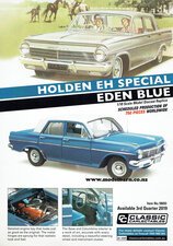 Classic Carlectables Holden EH Special Sedan (Eden Blue) Poster-model-catalogues-Model Barn