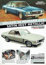 Classic Carlectables Holden HJ Monaro GTS Sedan (Satin Mist Metallic) Poster-model-catalogues-Model Barn