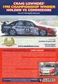 Classic Carlectables Holden VS Commodore "Craig Lowndes 1998" Poster