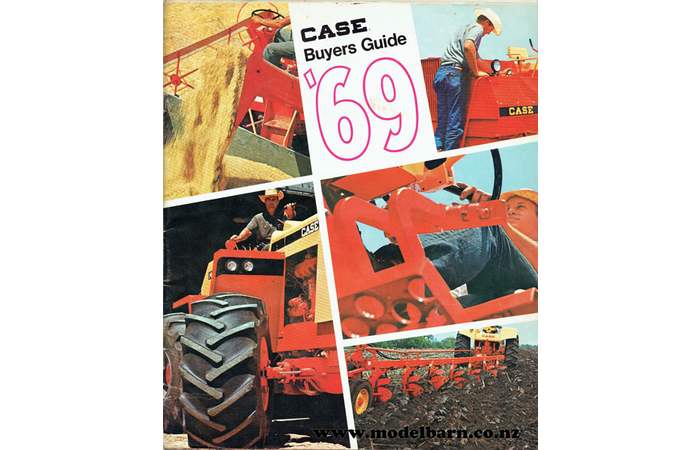 Case Buyers Guide Full Line Catalogue Brochure 1969