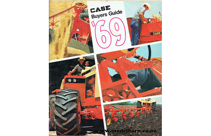 Case Buyers Guide Full Line Catalogue Brochure 1969