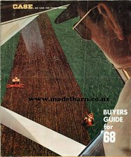 Case Buyers Guide Full Line Catalogue Brochure 1968-case-Model Barn