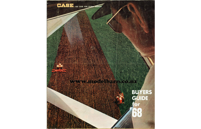 Case Buyers Guide Full Line Catalogue Brochure 1968