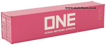 1/50 40ft Metal Shipping Container "ONE"-trailers-Model Barn
