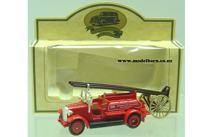 Dennis Fire Engine (1934, red) "Johnsonville Volunteer Fire Brigade"