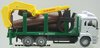 1/32 MAN TG360A 6-Wheel Hiab Truck with Logs (broken hiab)