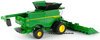 1/64 John Deere X9 1100 Combine Harvester with Grain & Corn Heads (Replica Play)