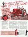 Case Tractor Hydraulic Control Newspaper Advert Brochure