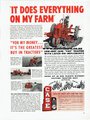 Case VAC Tractor Newspaper Advert Brochure