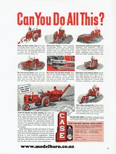 Case VA Series Tractor Newspaper Advert Brochure-case-Model Barn