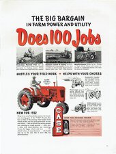 Case VAC Tractor Advert Brochure-case-Model Barn