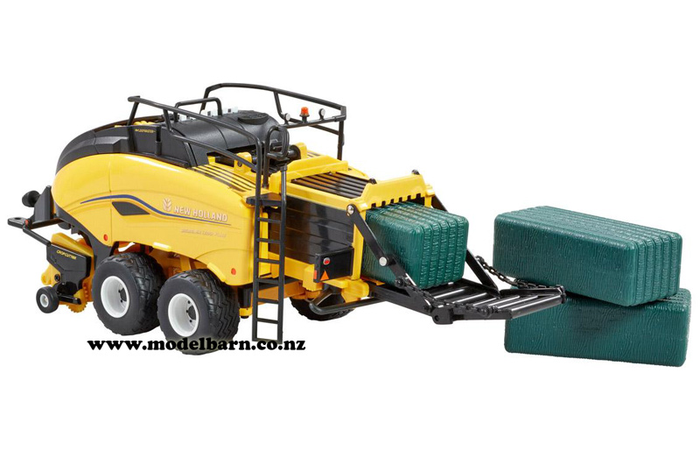 ERTL, NEW HOLLAND bigbaler 340plus con 6 balle quadrate, 1/32 ERTL, NEW HOLLAND bigbaler 340plus con 6 balle quadrate, 1/32