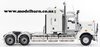 1/50 Kenworth C509 Prime Mover (White & Black)