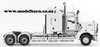 1/50 Kenworth C509 Prime Mover (white & black)