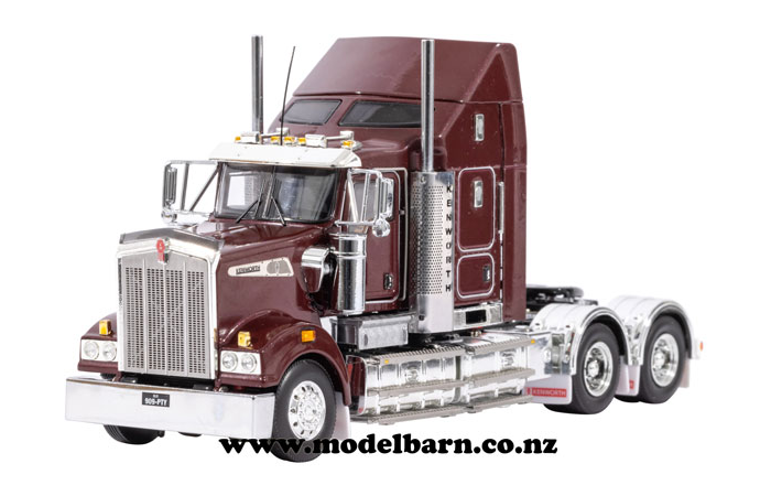 1/50 Kenworth T909 Prime Mover with Flaring & Aero Kit (burgundy)