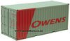 1/50 20ft Metal Shipping Container "Owens"