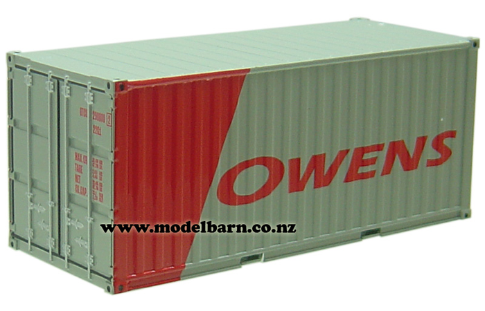 1/50 20ft Metal Shipping Container "Owens"