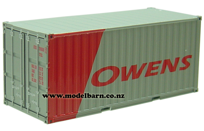 1/50 20ft Metal Shipping Container "Owens"