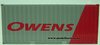 1/50 20ft Metal Shipping Container "Owens"