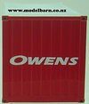 1/50 20ft Metal Shipping Container "Owens"
