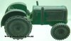 Small Tractor (green with silver wheels, unboxed) Charbens